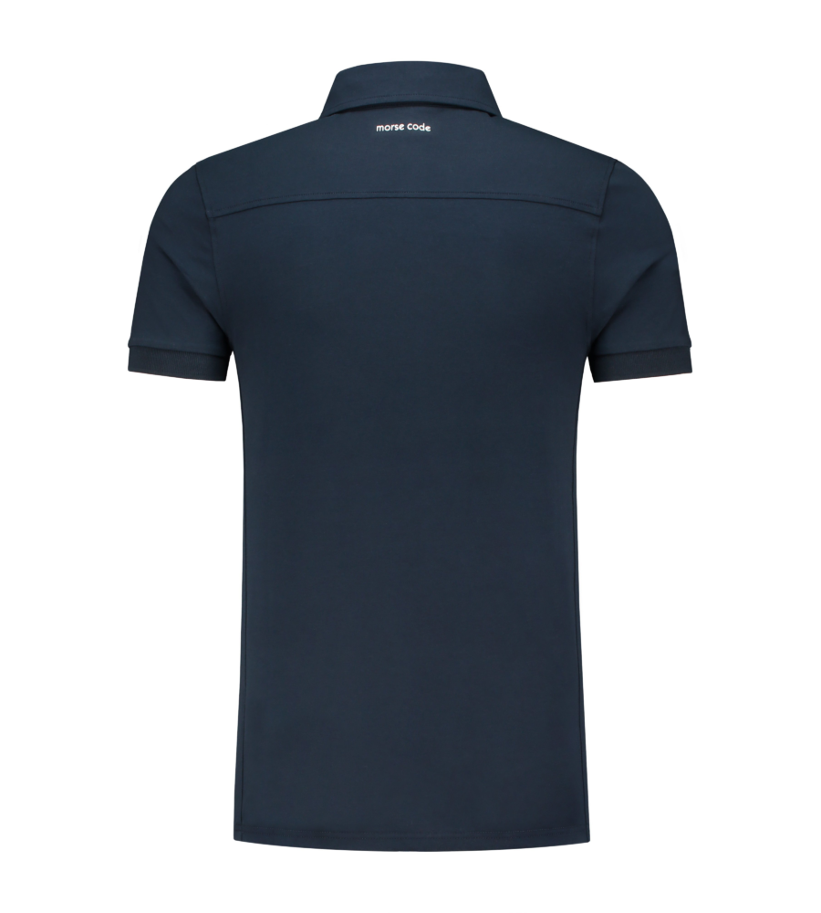 Jersey stretch - Dark Blue afbeelding 2