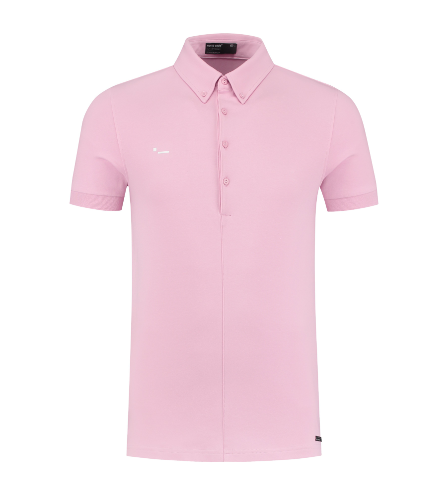 Jersey stretch - Pink mist afbeelding 1