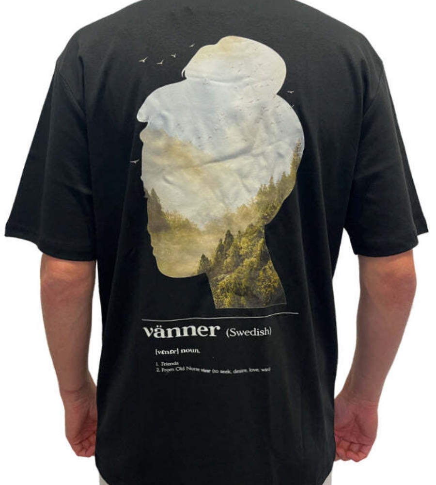 Ansikte t-shirt afbeelding 1